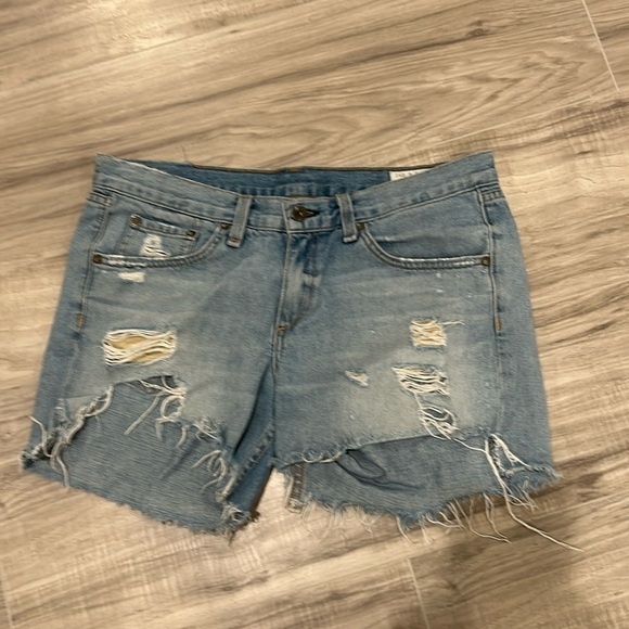 Rag & bone shorts distressed size 27 - Picture 1 of 10